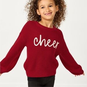 Little Sleepies Red Cheer Sweater